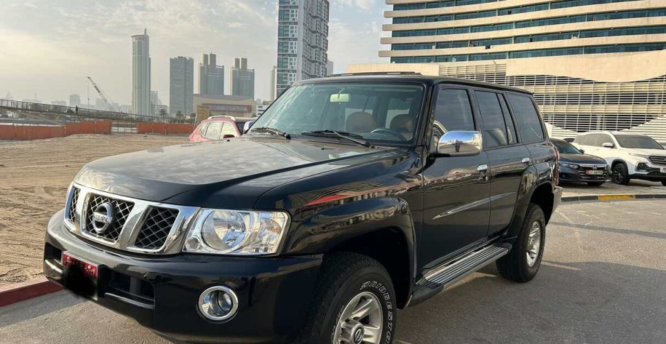 2021 Nissan Patrol BLACK