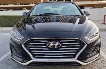 2019 Hyundai Sonata black