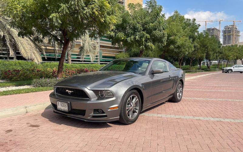فورد موستانج 2014 رمادي