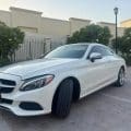 2017 Mercedes C300 white